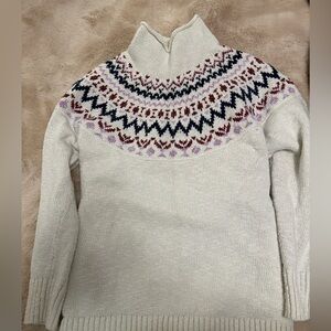 LL Bean Fair Isle Sweater